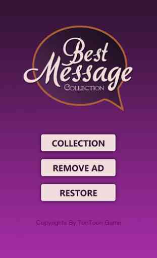 Best Message Collection 1