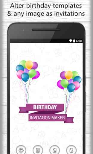 Birthday Invitations Maker 1