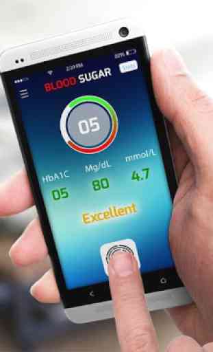 Blood Sugar Tracker: Finger! 3