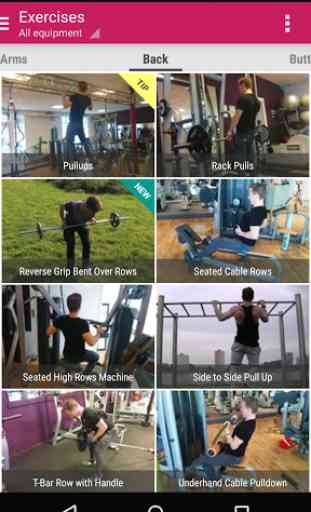 Bodybuilding Gym Exercises 3