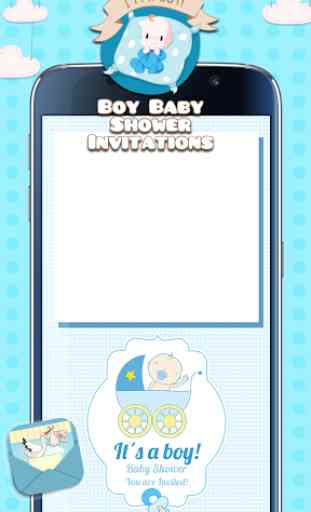 Boy Baby Shower Invitations 1