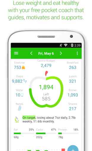 Calorie Counter Pro MyNetDiary 1