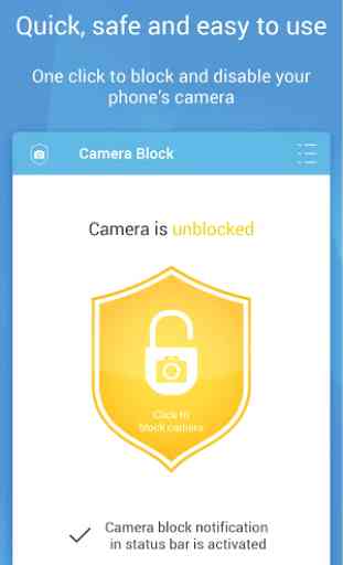 Camera Block -Anti spy-malware 3
