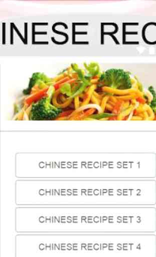 Chinese recipes 1