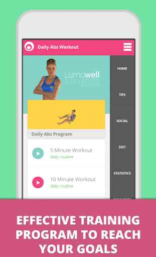 Daily ABS Workout Lumowell 1