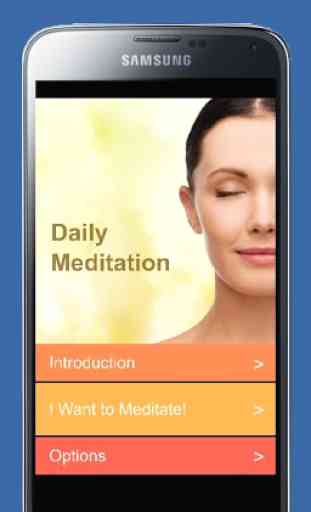 Daily Meditation 1