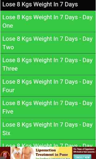 DIET PLAN - Weight Loss 7 Days 2