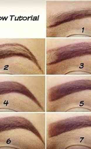 DIY Eyebrows Step by Step 2