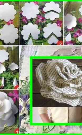 DIY Paper Flower Craft 1