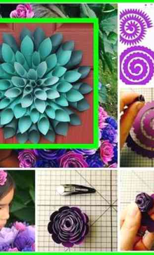 DIY Paper Flower Craft 2