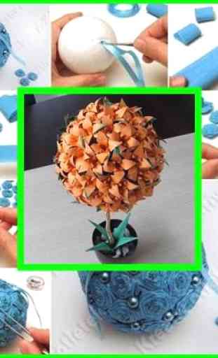 DIY Paper Flower Craft 3