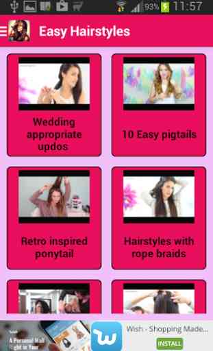 Easy Hairstyles 4