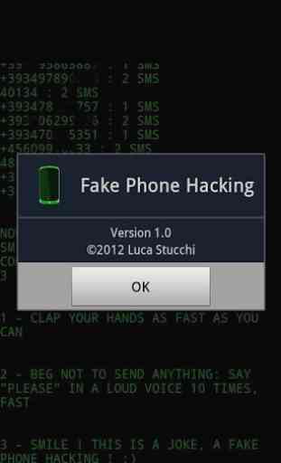 Fake Phone Hacking 2