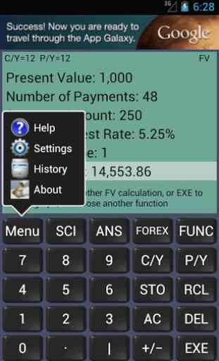 Financial Calculator 2