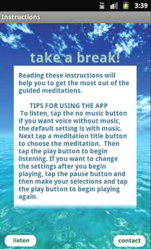 Free Meditation - Take a Break 2