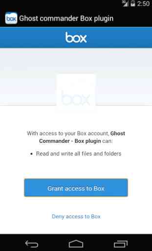 Ghost Commander plugin for BOX 2