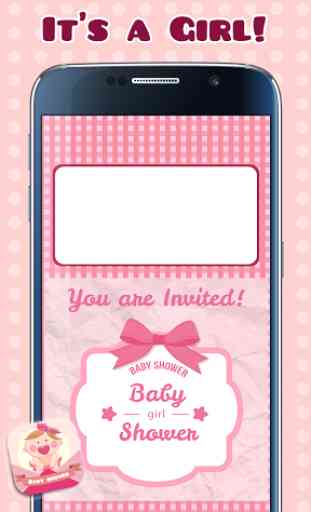 Girl Baby Shower Invitations 2