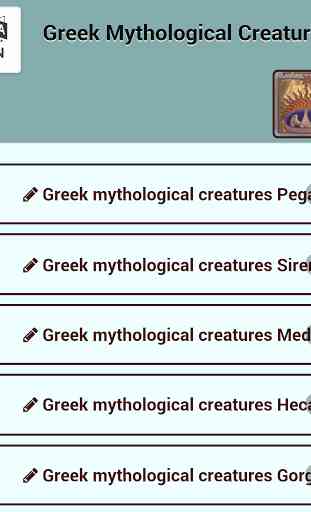 Greek Mythological Creatures 1