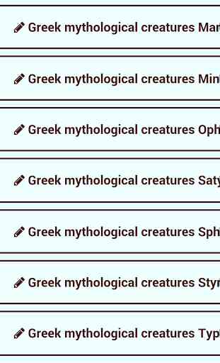 Greek Mythological Creatures 4