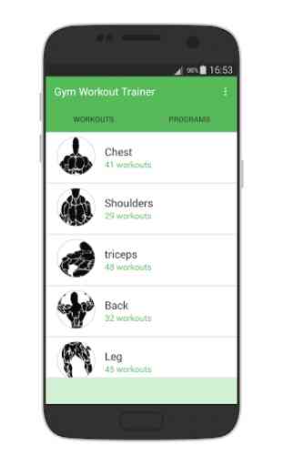 gym workout trainer : fitness 2