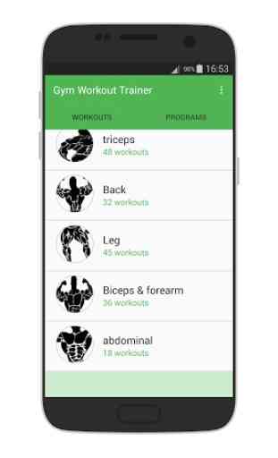gym workout trainer : fitness 3