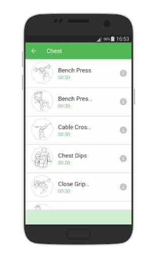 gym workout trainer : fitness 4