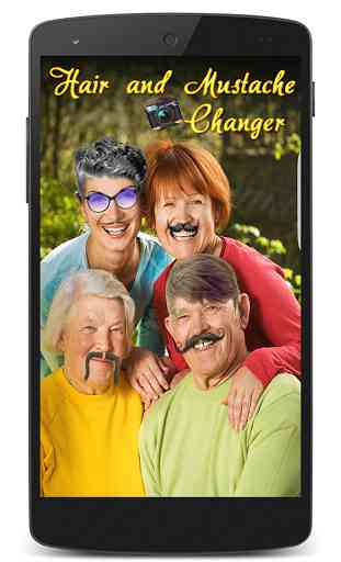 Hair and mustache changer 3