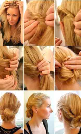 Hair Styling Step By Step 1