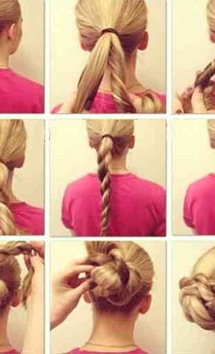 Hair Styling Step By Step 2