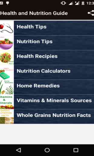 Health and Nutrition Guide 1