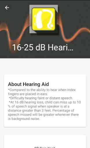 Hearing Aid improved 3