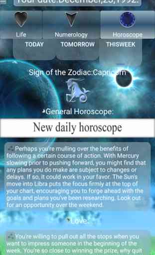 Horoscope of Birth 1