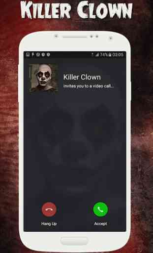 Killer Clown Fake Video Call 1