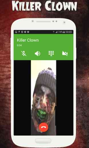 Killer Clown Fake Video Call 4