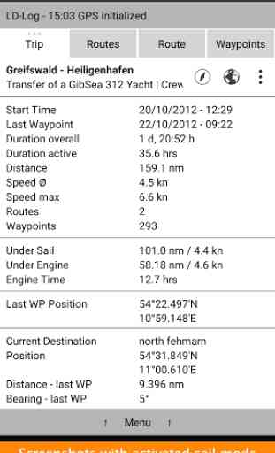 LD-Log - GPS Tracker & Logbook 1