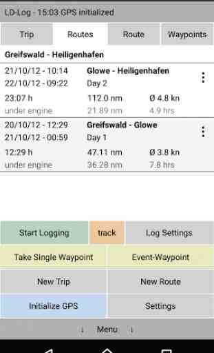 LD-Log - GPS Tracker & Logbook 2