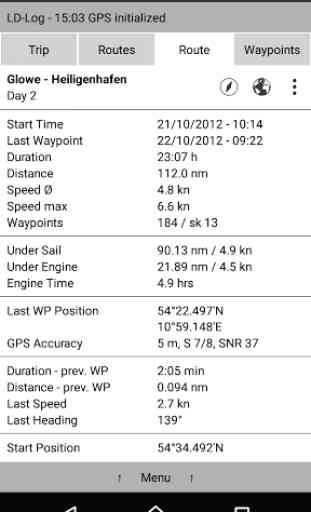 LD-Log - GPS Tracker & Logbook 3