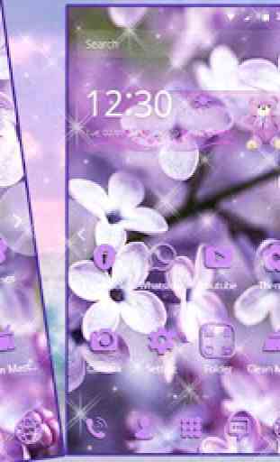 Lilac Lavender Theme Bear 1