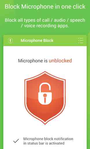 Microphone Block -Anti malware 2