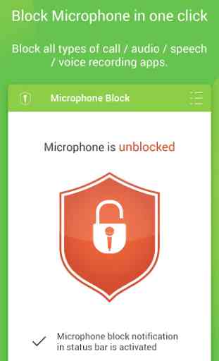 Microphone Block -Anti spyware 2