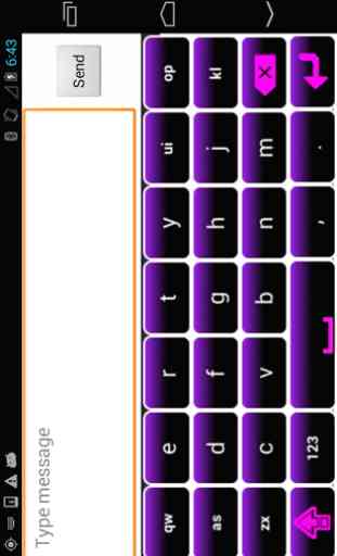 Neon Keyboard 3