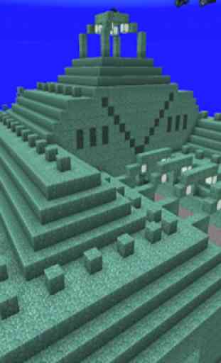 Ocean Monument map for MCPE 4