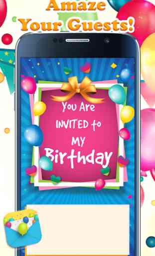 Party Invitation Cards Maker 3