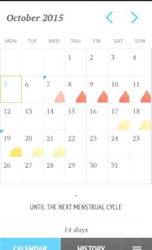 Period28: My female calendar 1