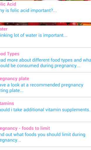 Pregnancy Food Guide 2