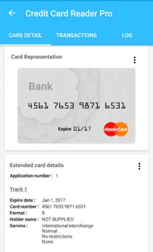 Pro Credit Card Reader NFC 3
