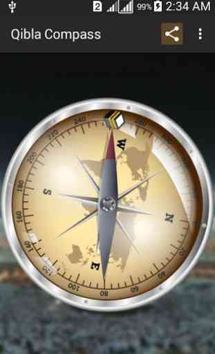 Qibla Compass Direction 1