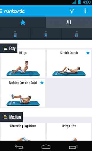 Runtastic Six Pack Abs Workout 2