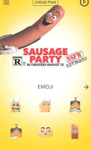 Sausage Party Keyboard 2
