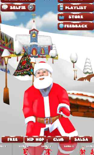 Selfie Dancing Santa Booth 3D 4